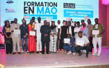 Culture : la cité des arts outille 16 jeunes aux métiers, du son et créativité culturelle